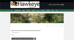 Desktop Screenshot of hawkeyesales.net