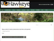 Tablet Screenshot of hawkeyesales.net